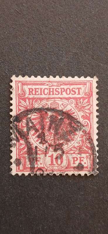GERMAN EMPIRE 1889-00 DEFINITIVES VALUE STAMPS & IMPERIAL EAGLE