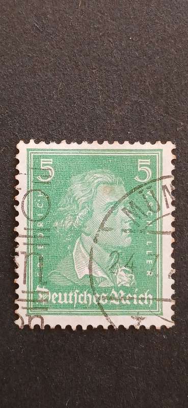 GERMAN EMPIRE 1926 FAMOUS GERMANS
