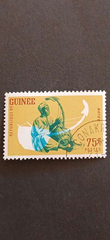 GUINEA 1962 NATIVE MUSICIANS