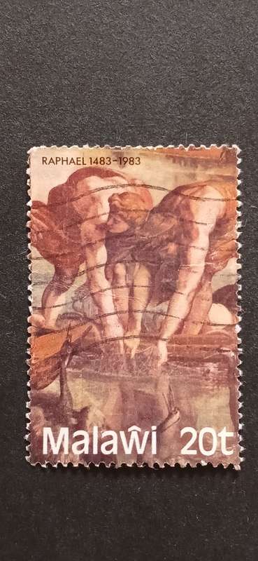 MALAWI 1983 500TH ANNIV OF THE BIRTH OF RAPHAEL