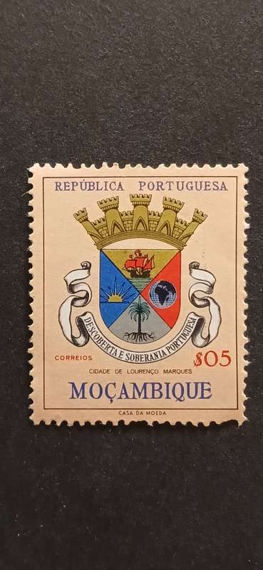 MOZAMBIQUE 1961 COAT OF ARMS