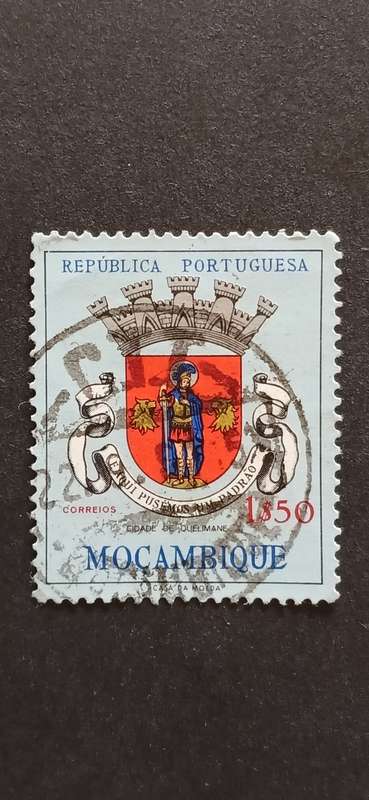 MOZAMBIQUE 1961 COAT OF ARMS
