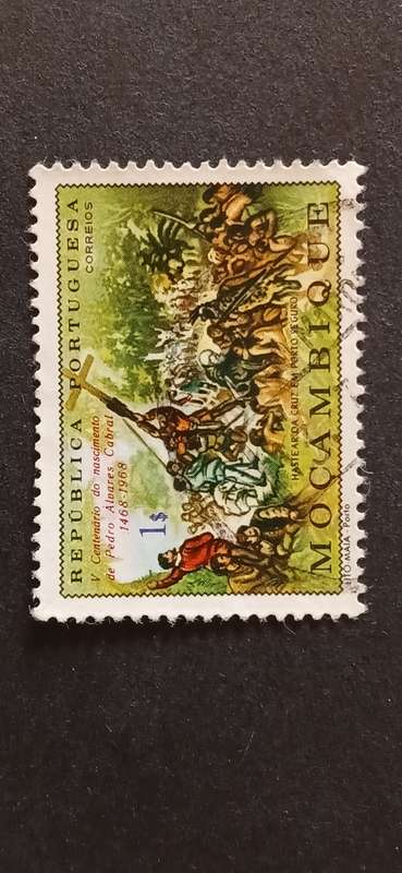 MOZAMBIQUE 1968 500TH ANNIV OF THE BIRTH OF PEDRO CABRAL(EXPLORER) 1467-1520