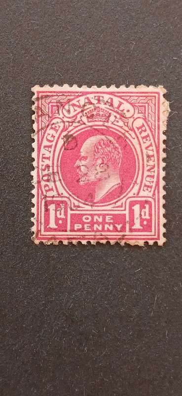 NATAL 1904-08 KING EDWARD VII- NEW WATERMARK