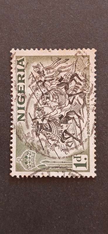 NIGERIA 1953 LOCAL MOTIVES