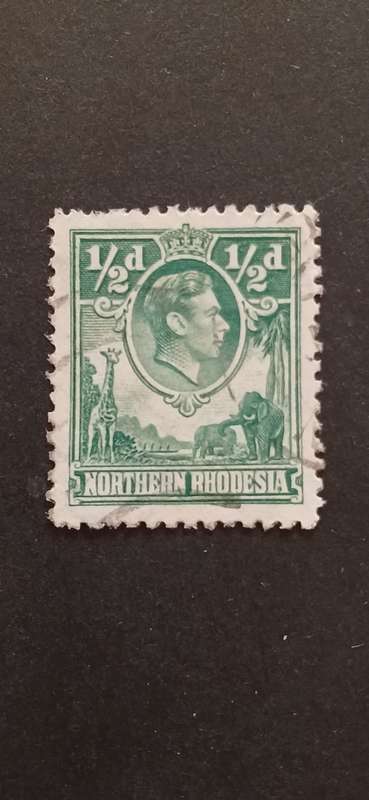 NORTHERN RHODESIA 1938 KING GEORGE VI