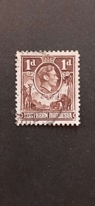 NORTHERN RHODESIA 1938 KING GEORGE VI