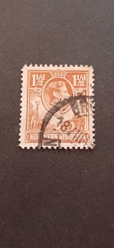 NORTHERN RHODESIA 1938 KING GEORGE VI