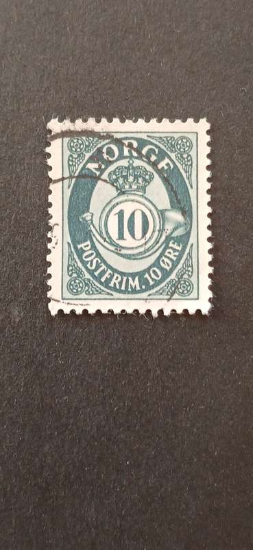 NORWAY 1950-51 POSTHORN NEW VALUES