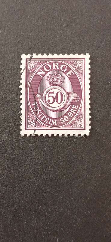 NORWAY 1978 POSTHORN NEW VALUES