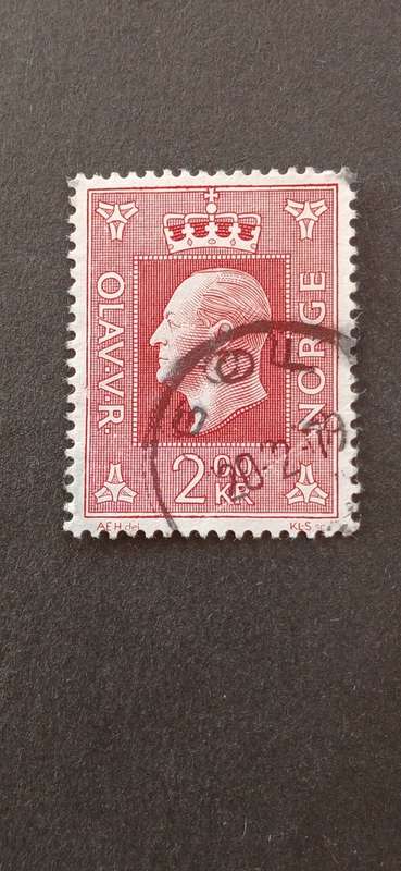 NORWAY 1969-70 KING OLAV V
