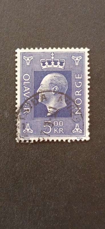 NORWAY 1969-70 KING OLAV V