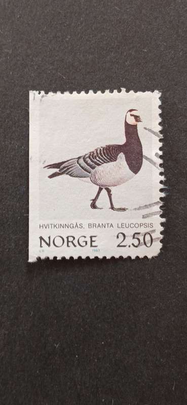 NORWAY 1983 BIRDS