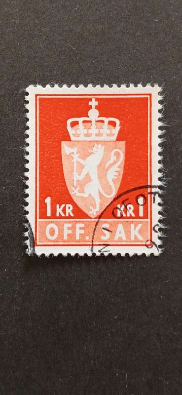 NORWAY 1955-74 OFFICIAL STAMPS-NATIONAL ARMS