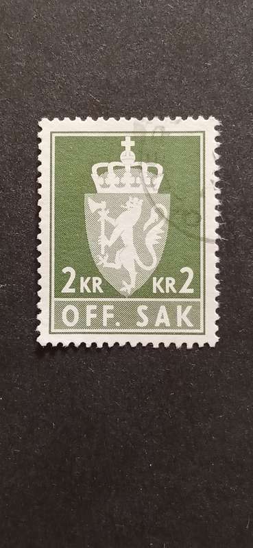 NORWAY 1955-74 OFFICIAL STAMPS-NATIONAL ARMS