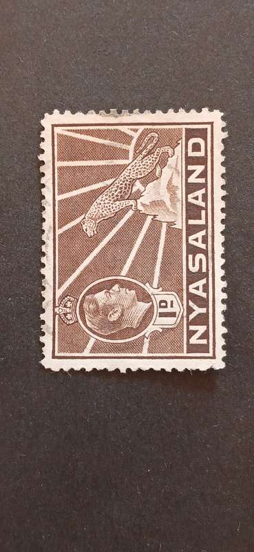 NYASALAND 1938 KING GEORGE VI