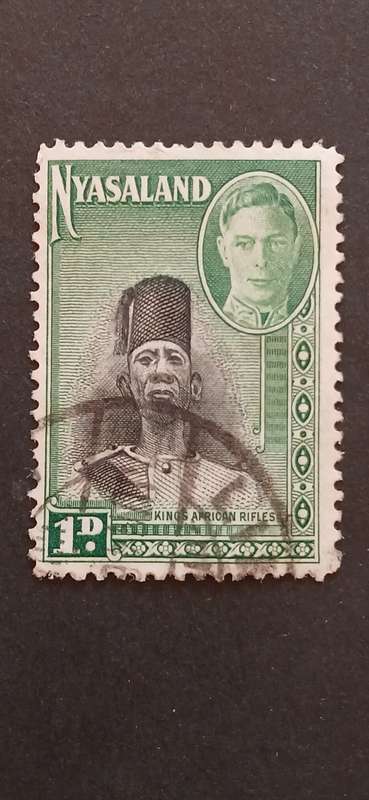 NYASALAND 1945 KING GEORGE VI LOCAL MOTIVES