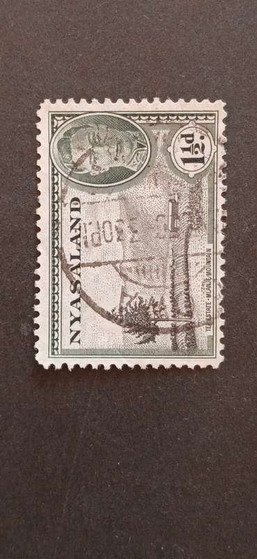 NYASALAND 1945 KING GEORGE VI LOCAL MOTIVES