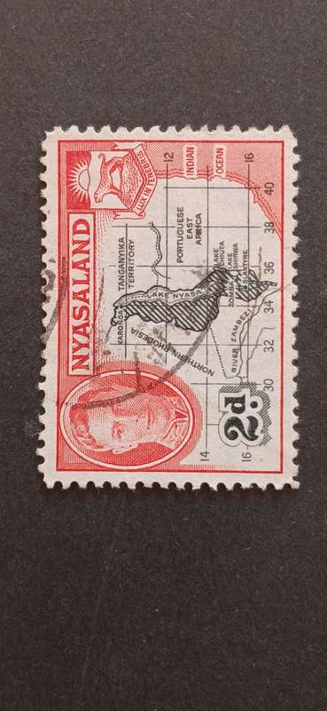 NYASALAND 1945 KING GEORGE VI LOCAL MOTIVES