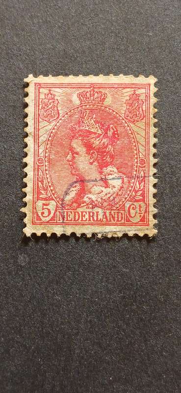 NETHERLANDS 1899 QUEEN WILHELMINA