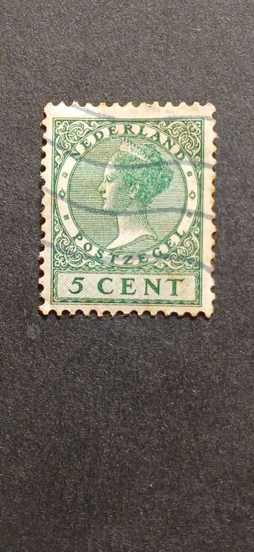 NETHERLANDS 1924-25 QUEEN WILHELMINA- NO WATERMARK