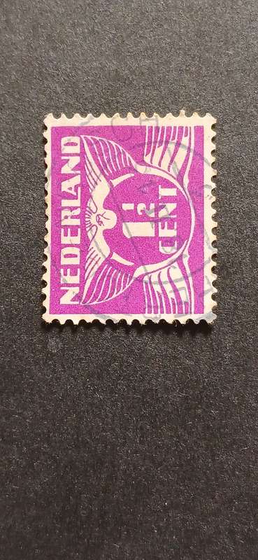 NETHERLANDS 1926-27 NUMERAL STAMPS- NEW VALUES AND COLORS