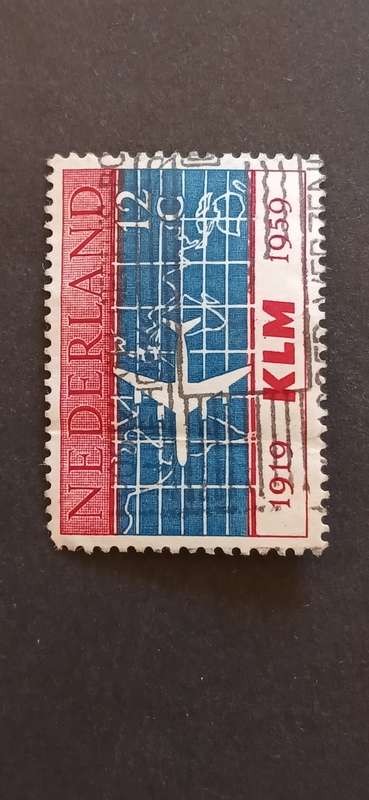 NETHERLANDS 1959 40TH ANNIV OF KLM
