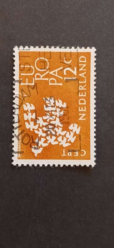 NETHERLANDS 1961 EUROPA STAMPS