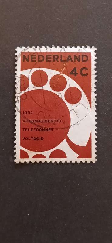 NETHERLANDS 1962 THE COMPLETION OF THE TELEPHONE AUTOMATION