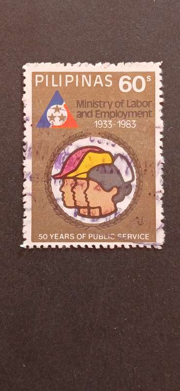 PHILIPPINES 1983 50TH ANNIV OF MINISTRY OF LABOUR AND EMPLOYMENT