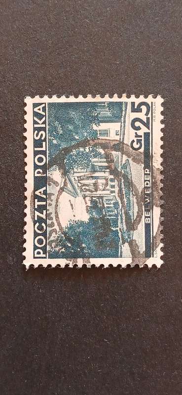 POLAND 1935 DIFFERENT SIGHTS-PRESIDENT IGNACY MOSCICKI 1867-1946