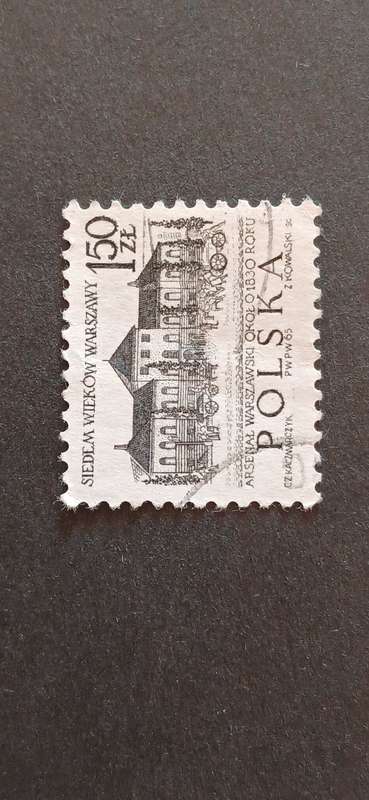 POLAND 1965 WARSAW-7 CENTURIES 700TH ANNIV OF WARSAW