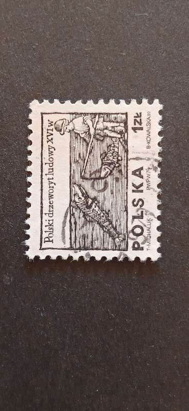 POLAND 1974 WOOD CARVINGS