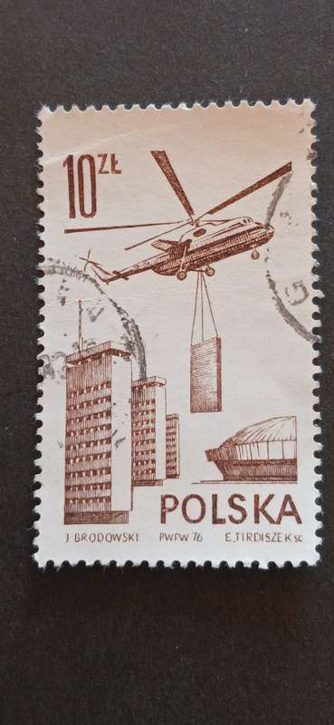 POLAND 1976 MODERN AIRFLIGHT