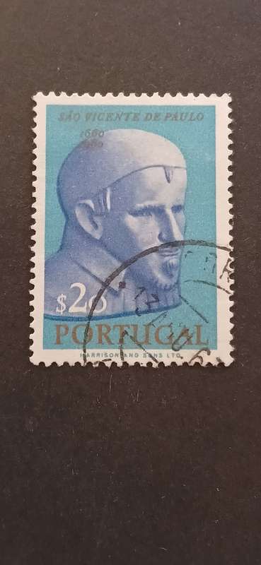 PORTUGAL 1963 300TH ANNIV OF THE DEATH OF SAINT VINCENT DE PAUL