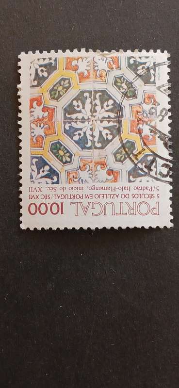 PORTUGAL 1982 500TH ANNIV OF AZULEJOS IN PORTUGAL