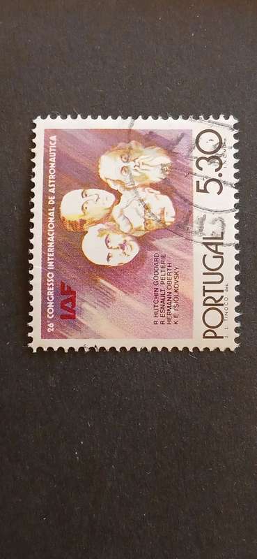 PORTUGAL 1975 26TH ANNIV OF THE INTERNATIONAL CONGRESS OF SPACE TRAVEL