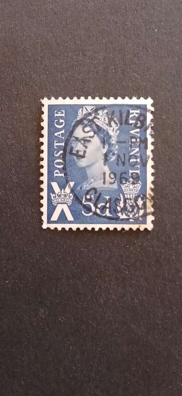 REGIONAL DEFINITIVES SCOTLAND 1968 QUEEN ELIZABETH II- NEW COLORS AND NEW VALUE