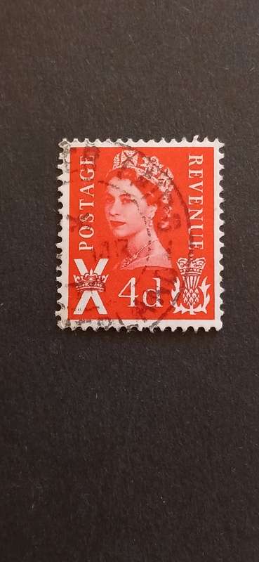 REGIONAL DEFINITIVES SCOTLAND 1969 QUEEN ELIZABETH II- NEW COLORS
