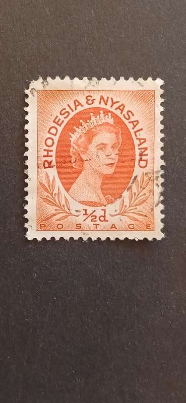 RHODESIA & NYASALAND 1954 QUEEN ELIZABETH II