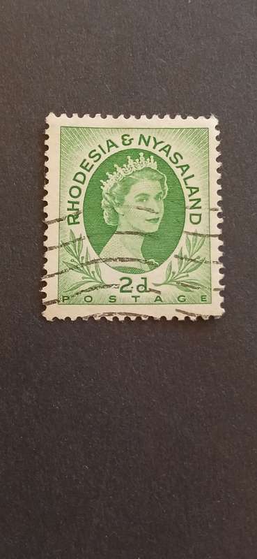 RHODESIA & NYASALAND 1954 QUEEN ELIZABETH II