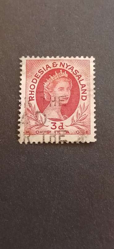 RHODESIA & NYASALAND 1954 QUEEN ELIZABETH II