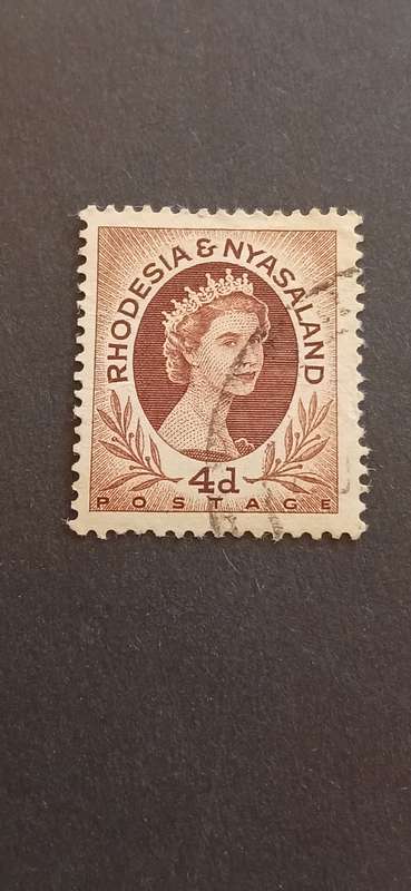 RHODESIA & NYASALAND 1954 QUEEN ELIZABETH II