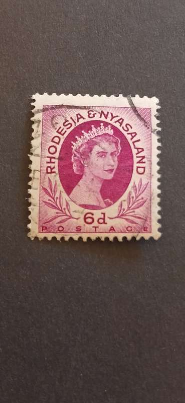 RHODESIA & NYASALAND 1954 QUEEN ELIZABETH II