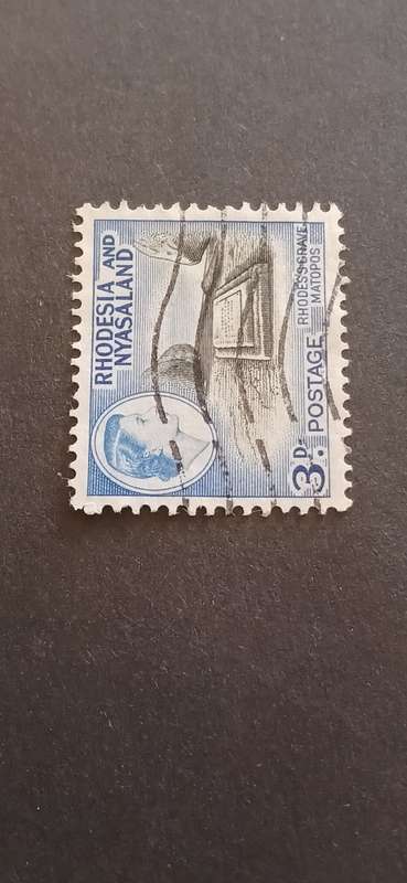 RHODESIA & NYASALAND 1959-62 QUEEN ELIZABETH II- LOCAL MOTIVES