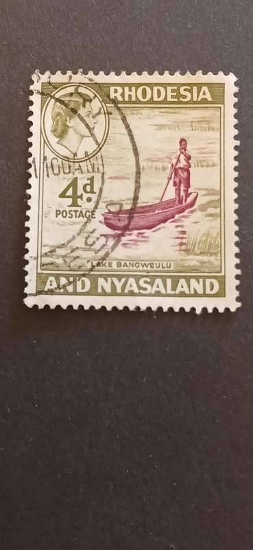 RHODESIA & NYASALAND 1959-62 QUEEN ELIZABETH II- LOCAL MOTIVES