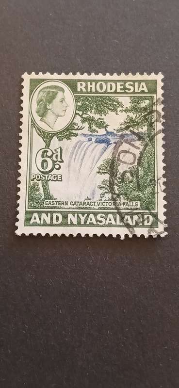 RHODESIA & NYASALAND 1959-62 QUEEN ELIZABETH II- LOCAL MOTIVES