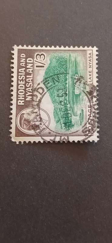 RHODESIA & NYASALAND 1959-62 QUEEN ELIZABETH II- LOCAL MOTIVES