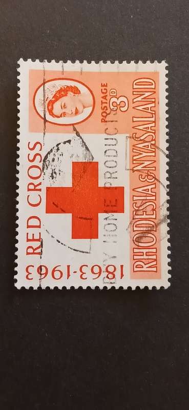 RHODESIA & NYASALAND 1963 100TH ANNIV OF INTERNATIONAL RED CROSS
