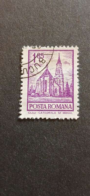 ROMANIA 1972 BUILDINGS